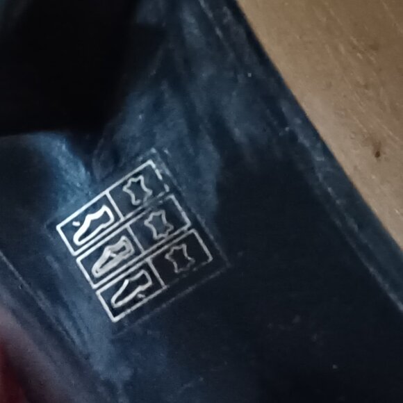 All leather black heels. Like new. - Picture 4 of 9